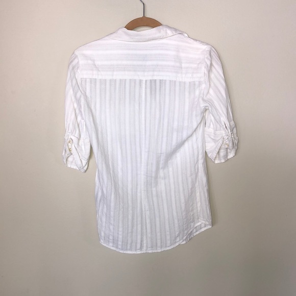 White Button Up - Picture 3 of 3